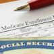 An Image of a Social Security Card and a Medicare Enrollment Form Put On By Secure Money Advisors In Pittsburgh