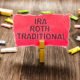 An Image Of A Clothespin Holding A Piece Of Paper That Says IRA Roth Traditional Put On By Secure Money Advisors In Pittsburgh