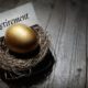 An Image Of A Golden Egg And The Word "Retirement" In A Nest Put On By Secure Money Advisors In Pittsburgh