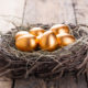 An Image Of Seven Golden Eggs In A Nest Put On By Secure Money Advisors In Pittsburgh