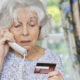 An Image Of A Women On The Phone About Senior Fraud Put On By Secure Money Advisors In Pittsburgh