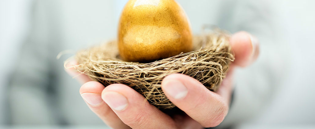 An Image Of A Golden Egg In A Nest Put On By Secure Money Advisors In Pittsburgh